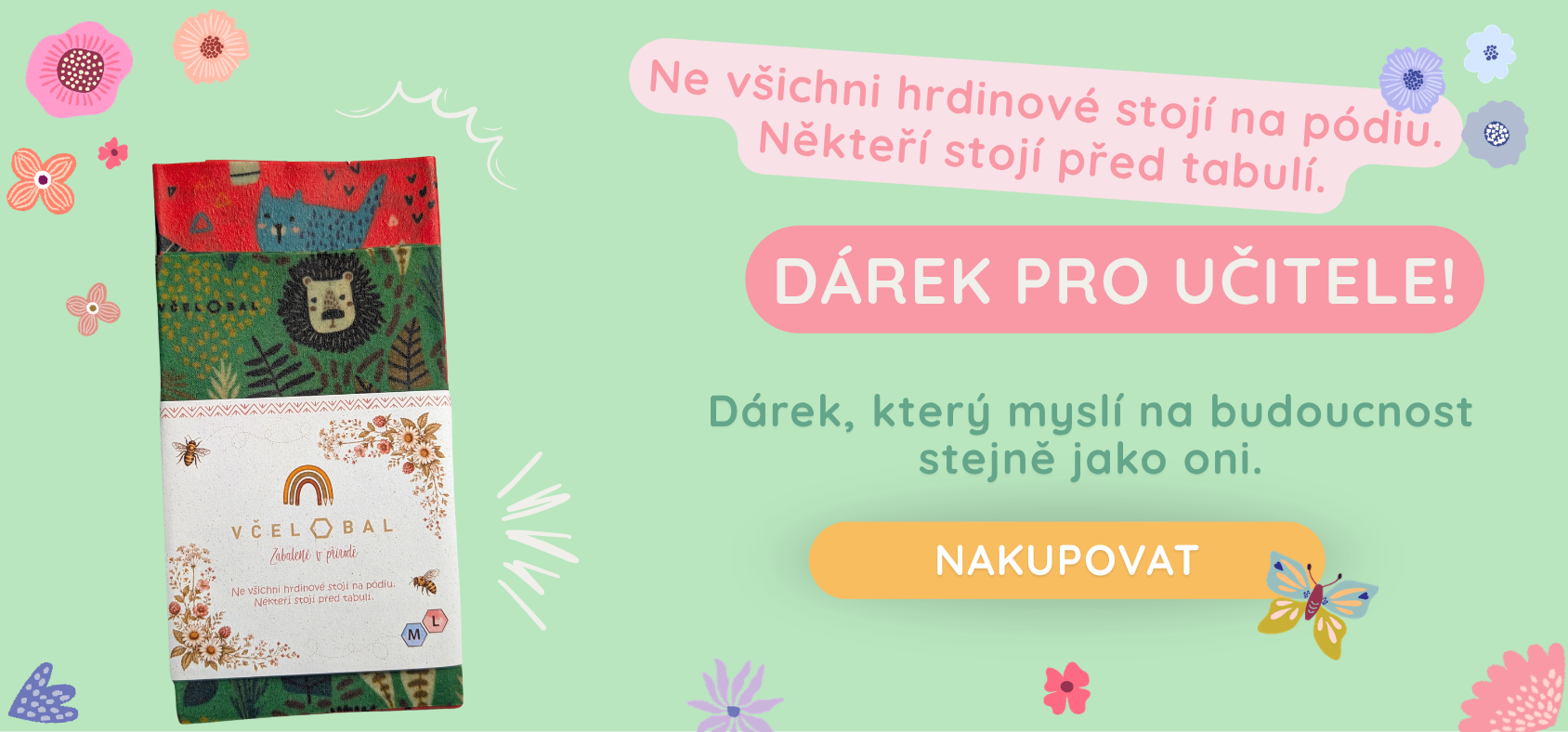 Včelobal slider