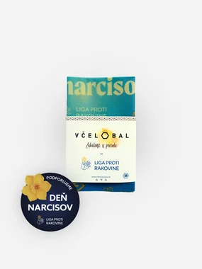 Voskovaný ubrousek Včelobal x Liga proti rakovine