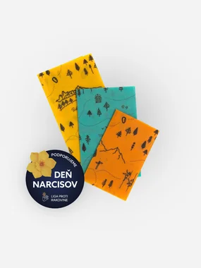 Voskované ubrousky Včelobal TRIO