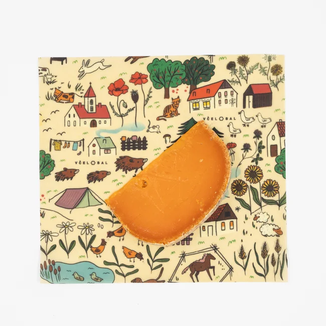 Voskované ubrousky Včelobal - Místa naše