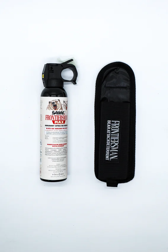 Sprej na medvědy SABRE Frontiersman MAX + puzdro