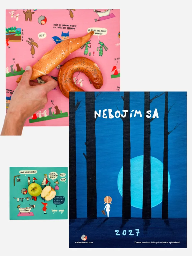 Sada Rosie – kalendář + duo