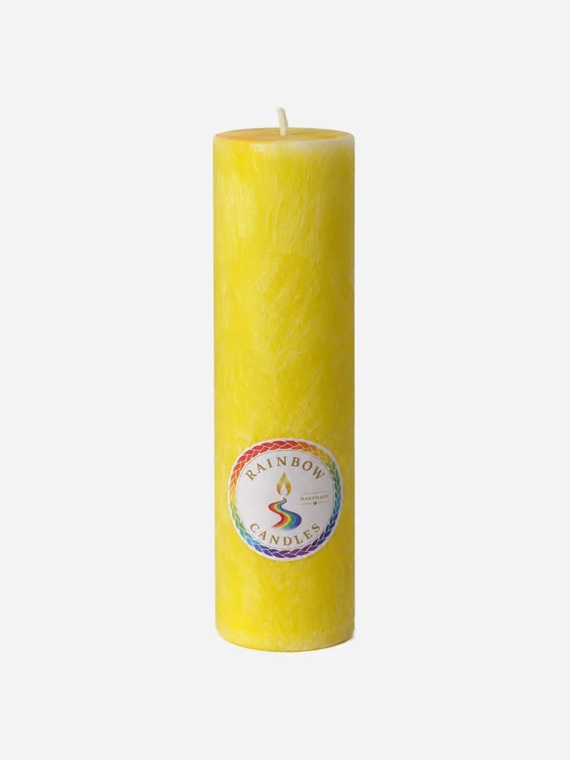 Přírodní svíčka z palmového vosku RAINBOW CANDLES