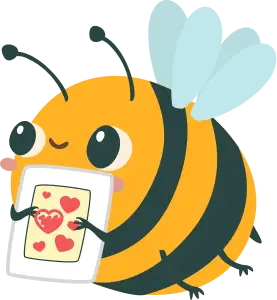 Včielka popup